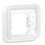 Рамка 1-м горизонт. с суппортом для скр. монтажа антибакт. IP55 бел. Leg 070792 Legrand