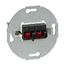 Механизм розетки аудио СП Merten быстрозажим. х4 антрацит SchE MTN467014 Schneider Electric
