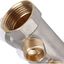 Коллектор распределительный 3/4', 2 отвода 1/2' - RG008SFVPBLRSJ STOUT SMB 6851 341202