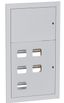 Щит этажный ЩЭ 5кв. без слаботочного отсека (1000х650х160) PROxima EKF mb29-v-5r