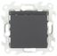 Выключатель карточный 1п 2мод. СП Simon 24 2А IP20 механизм графит 2410526-038