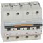 Выключатель автоматический четырехполюсный DX3 63А C 25кА (6 мод) | 409800 Legrand