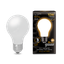 Лампа светодиодная филаментная LED 10 Вт 820 лм 2700К AC185-265В E27 А60 (груша) теплая матовая колба Black Filament Gauss - 102202110