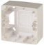 Коробка накладного монтажа 1 пост, Эра12, шампань (20/200/1600) 12-6101-04 - Б0043163