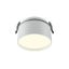 Светильник встраиваемый Onda 2200-4000К 12Вт 120град. Maytoni DL024-12W-DTW-W