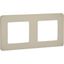 Рамка 2 поста Inspiria слоновая кость | 673941 Legrand