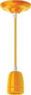 Светильник декоративный подвесной "Авангард" без плафона NEF NIL-SF03-015-E27 60Вт 1м. керам. желтый | 61534 Navigator 20679