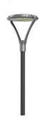 Светильник садово-парковый LED PGL 03 60w 5000K IP65 GR AC100-270 (5лет гар.) | .5027268 Jazzway