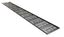 Организатор кабельный CDV-150x9-22U-RAL9005 перфорированный вертикальный лоток - 443439 Hyperline