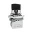 Переключатель OptiSignal D22 C4-S-25 2 положения металл 1НО+1НЗ XB4BD25 |332171| КЭАЗ