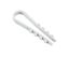 Дюбель-хомут PCD-R 05-10-45-100WH для круглого кабеля PA6.6 (уп.100шт) Jazzway 5054783