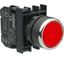 Кнопка нажимная круглая красн. (1НО+1НЗ) EMAS B102DK
