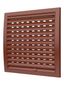 Решетка вентиляционная наружная регулируемая, из ASA пластика 250х250, цвет Терракотовый - 2525РРПН терр ЭРА 16961