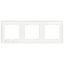 Рамка для розеток и выключателей ЭРА Серия 12 12-5003-01М на 3 поста, белый матовый | Б0065738