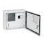 Корпус металлический ЩУРн-ПРО-1-МП/4-292х353х137-IP66-УХЛ1 с окном учета,1ф счетчик на МП, 4 мод., типоисполнение ПРО - 367473 КЭАЗ