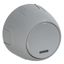 Выключатель одинарный Rotondo с подсветкой, цвет серый - 7700864 ССТ