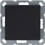 Переключатель проходной 1-кл. 10А IP20 с подсветкой механизм черн. матов. soft touch Jasmart G3012NPB