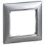 Рамка 1-м Valena матов. алюм. (блист.) IEK 694353 Legrand