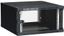 Шкаф LINEA WE 6U 600x650мм дверь стекло черный | LWE5-06U67-GF ITK IEK