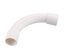 Поворот 90гр., для аспирационной системы D25мм, АБС, цвет белый (1уп = 10шт) | 49125-10W Ecoplast Экопласт