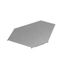 Крышка горизонт. угла 90 гр. 200 мм "ПЛЮС" HD85 | KGLplus90-200 КМ-профиль PL15866