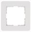 Рамка G-Flex 1-постовая, цвет белый глянцевый - G1101W Jasmart