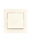 Рамка 1-местн. горизонт. VESNA кремов. LEZARD 742-0300-146