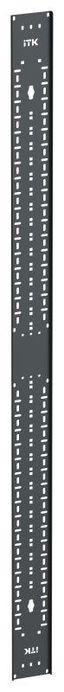 Органайзер кабельный вертикальный 48U черн. LINEA S ITK LS-CO05-48U-V IEK
