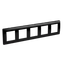 Рамка на 2+2+2+2+2 модуля (5-местная). черная. RAL7016 | 75015B DKC ДКС