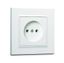 Розетка б/з (Керамика) СП Karea 16А IP20 бел. Makel 56001002