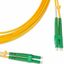 Патч-корд FC-D2-9-LC/AR-LC/AR-H-5M-LSZH-YL волоконно-оптический (шнур) SM 9/125 (OS2), LC/APC-LC/APC, 2.0 мм, duplex, LSZH, 5 м | 28289 Hyperline