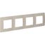 Рамка 4-местная слоновая кость ETIKA - 672514 Legrand