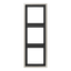 Рамка 3-я для горизонтальной/вертикальной установки Серия- LS990 Материал- металл Цвет- благородная сталь - ES2983 JUNG
