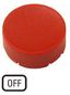 Кнопочный шильдик , выступающий красные OFF, M22-XDH-R-GB5 - 218247 EATON