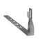 Держатель под черепицу L=330мм с крючком скрученный Ni EKF PROxima | lp-d2206-ni