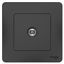 Розетка телевизионная TV 1-м СП Blanca коннектор антрацит SE BLNTS000016 APC