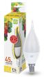 Лампа светодиодная LED-свеча на ветру-standard 5Вт свеча ветру 3000К тепл. бел. E14 450лм 160-260В ASD 4690612004518