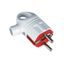 Вилка Accessories с заземл. кольцом LEZARD 715-0401-604