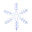 Фигура профессиональная световая Большая Снежинка cиний 95х95см - 501-332 NEON-NIGHT