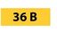 Самоклеящаяся этикетка: 40х20 мм, символ "36В" | YPC10-0036V-1-100 IEK