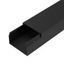 Кабель-канал черный 2-й замок в п/э 40х25 мм (24 м/уп) Промрукав | PR03.0215 Строитель