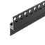 Профиль PLINTUS-FANTOM-H20-2000 BLACK (Arlight, Алюминий) - 043618