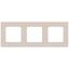 Рамка для розеток и выключателей Серия 12 12-5203-15 на 3 поста, Классик, перламутр | Б0067786 ЭРА