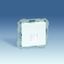 Адаптер на 1 RJ45(12) 75528-, 75540-, 75541-, 75544-39, шторка, S82,82N, сл. кость - 82005-31 Simon
