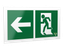 Знак безопасности PS-42226.E32 "Напр. к эвакуационному выходу налево" Белый свет a23563 BS