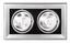Светильник светодиодный встраиваемый карданный LED PSP-S 312 2x9W 4000K 24° GREY IP40 | .5027169 Jazzway