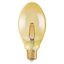 Лампа светодиодная LED 4,5W Е27 Vintage 1906 CL OVAL,филамент, GOLD(замена 40Вт)теплый, золотистая Osram - 4058075091979