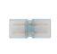 Коннекторы для светодиодной ленты 220В 3528, 2 контакта UTC-K-12/A67-NNN CLEAR 005 POLYBAG прозрачный 5 шт/упак | 10824 Uniel