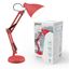 Светильник настольный под лампу E27 х60 Вт 220-240В IP20 300х150 мм Красный струбцина GTL Gauss - GT0034