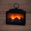 Светодиодный домашний камин Сканди с эффектом живого огня 18х9х16 см - 511-033 NEON-NIGHT